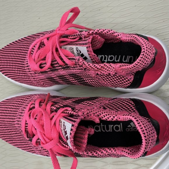 Adidas Women Element Refine Tricot Pink Running Shoes 7.5 Trainers M18917 - Picture 12 of 12